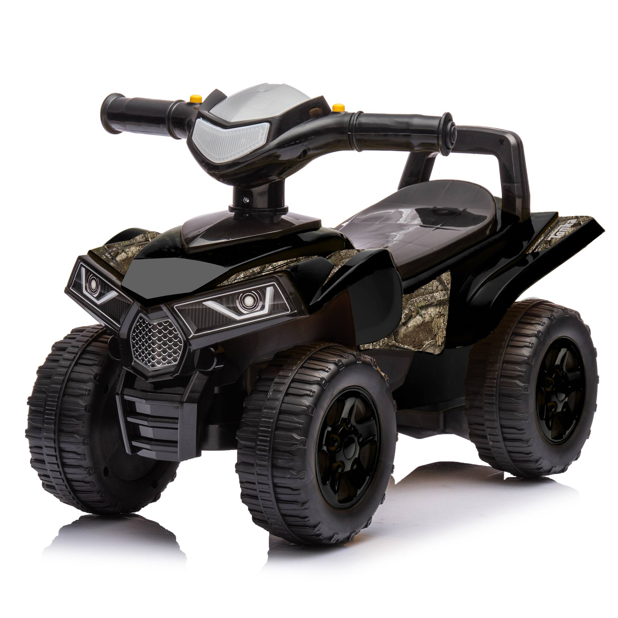 Alt View 1. Tonka - RealTree: Quad Push Car - Black - Foot-To-Floor Ride-On Toy,12mo+.