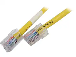 Cables to Go - C2G 22682 Cat5e Cable - Non-Booted Unshielded Ethernet Network Patch Cable, Yellow (5 Feet, 1.52 Meters)