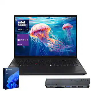 Lenovo - ThinkPad L16 16" FHD+ Laptop - Intel Core Ultra 7 255U, 32GB RAM - 2TB SSD - FP Reader - Thunderobot 7 in-1 USB-C Hub - Black