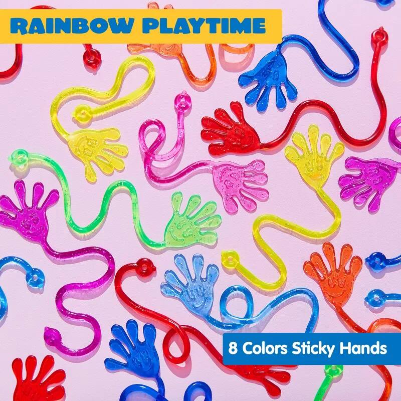 RAINBOW PLAYTIME  
8 Colors Sticky Hands