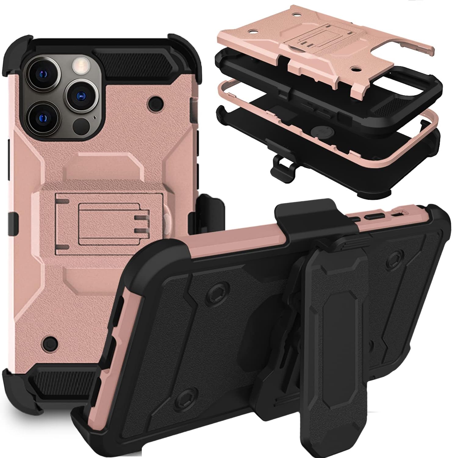 Rose Gold(With Holster)