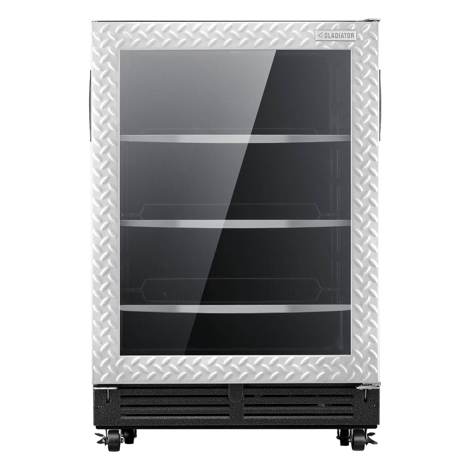 Gladiator - Portable Beverage Cooler - Silver Tread - Front_Zoom