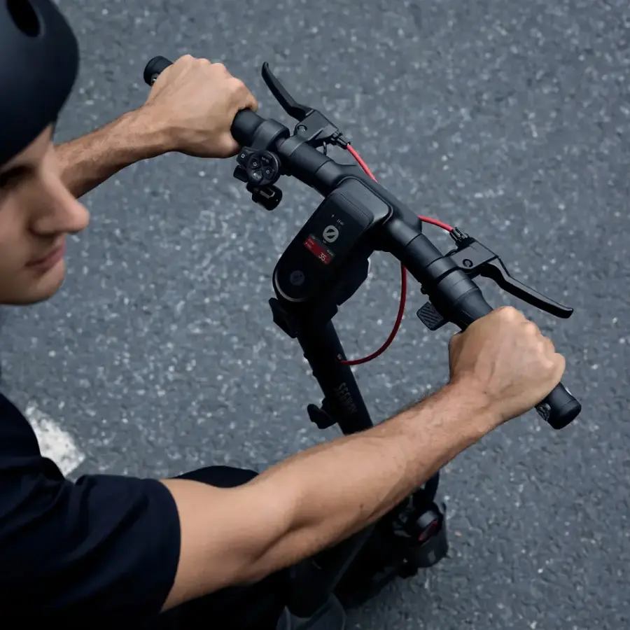 Alt View 9. Segway - Ninebot Max G3 Electric Scooter, 28 mph Max Speed w/ 50 miles Max Range - Black.