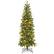 Alt View 19. Costway - 5FT Pre-Lit Hinged Artificial Christmas Tree with 390 Tips & 180 Multicolor Lights - Green.