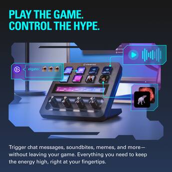 Elgato Stream Deck + Studio Controller with customizable touch Elgato Stream Deck + Studio Controller with customizable touch