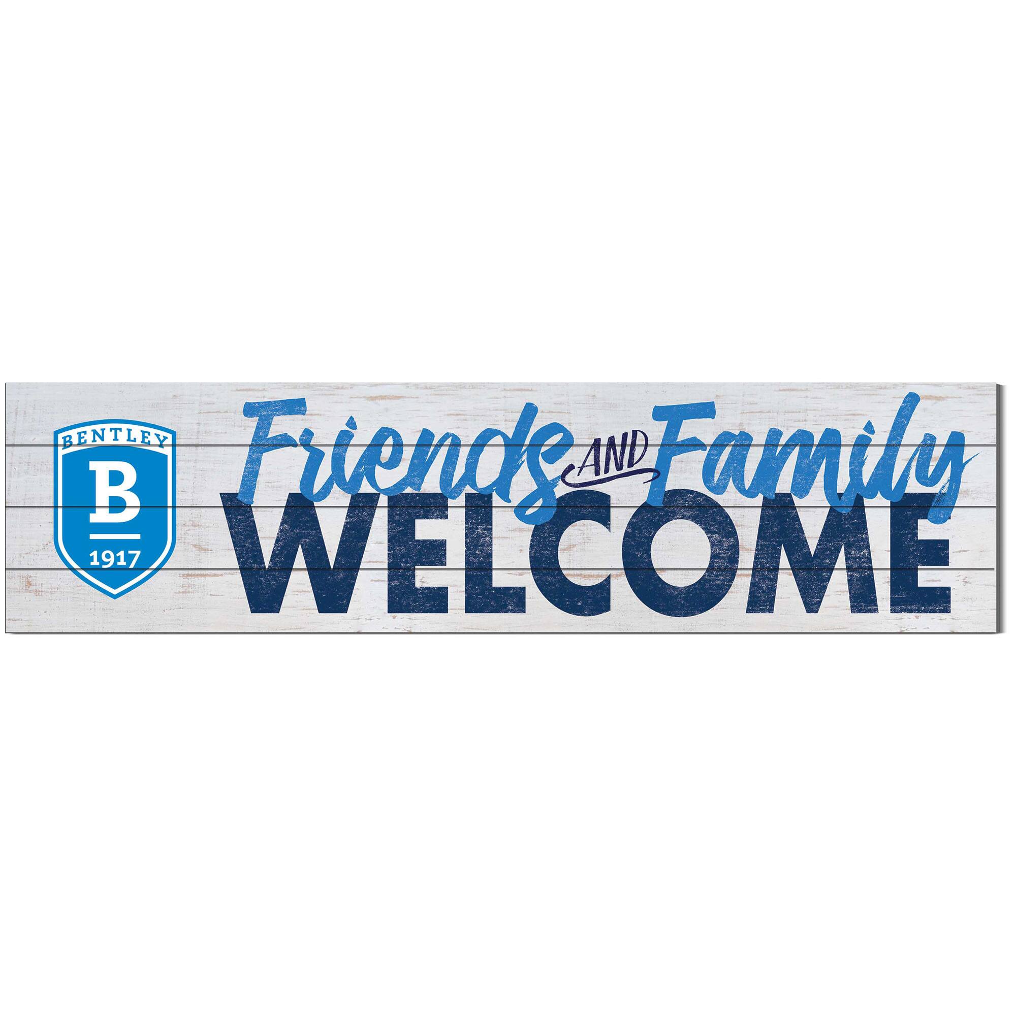 Bentley Falcons 10'' x 40'' Friends & Family Welcome Sign