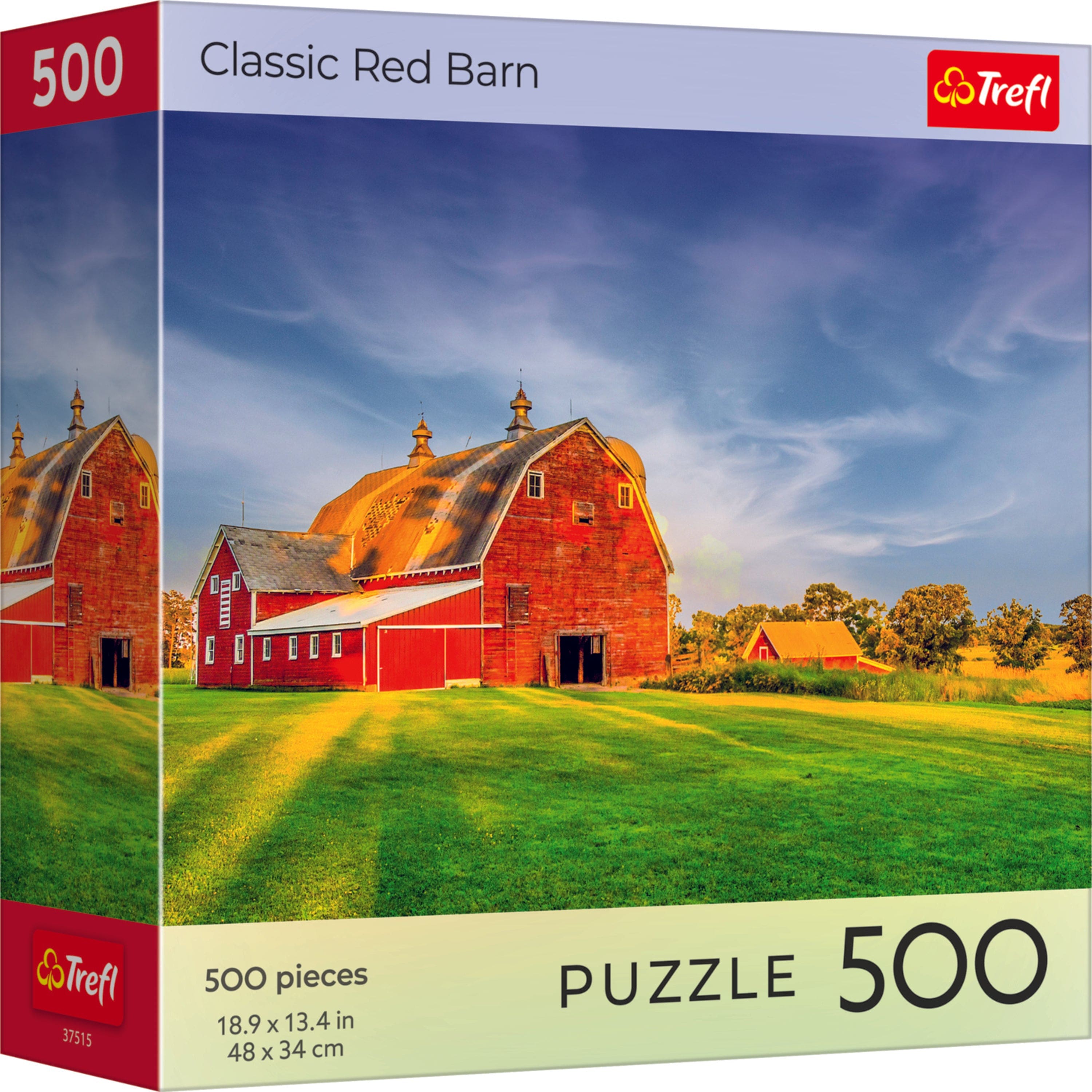 Trefl - Red 500 Piece Puzzle - Nature - Classic Red Barn price history on PriceWatchPro