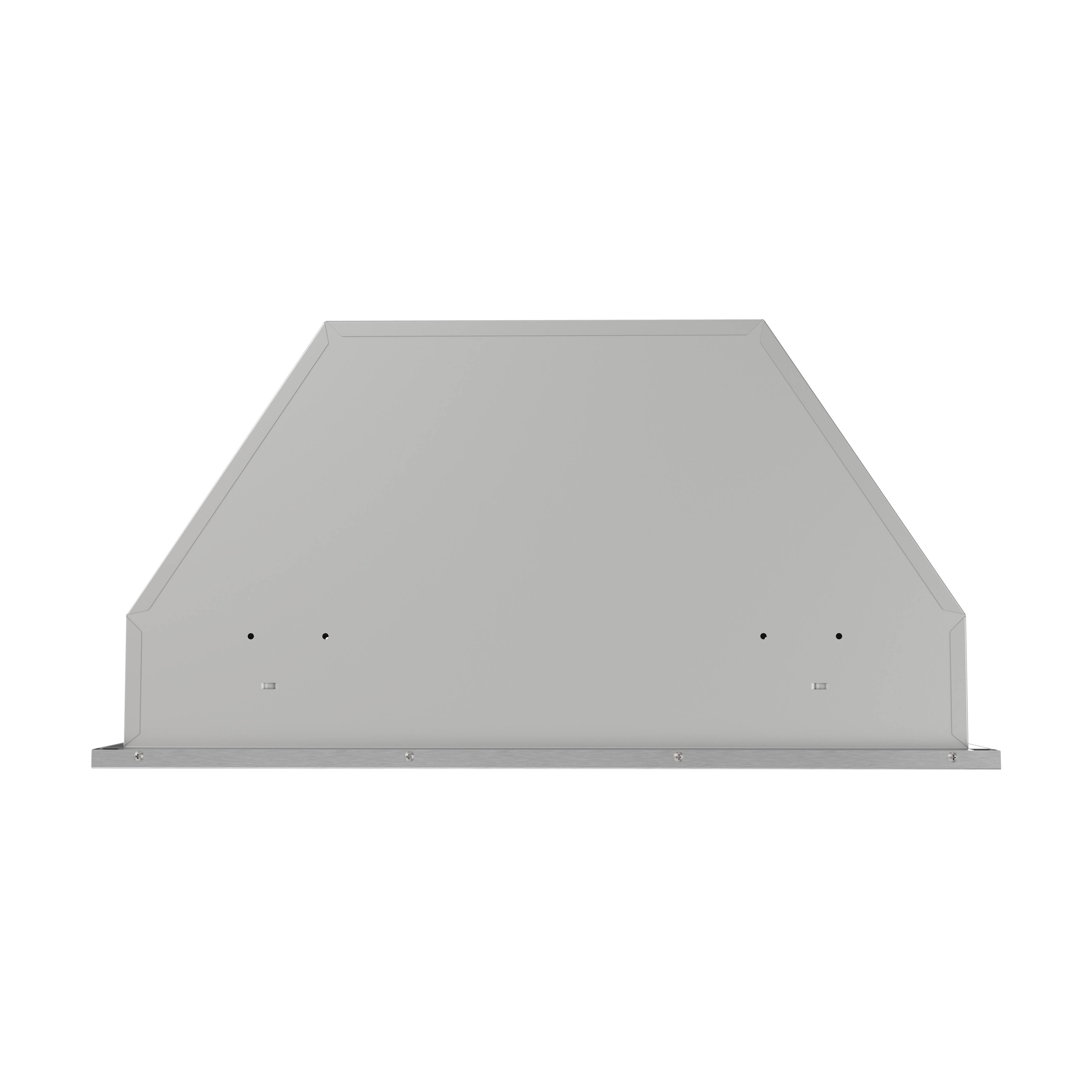 Alt View 4. Streamline - 28 in. Amandola Convertible Insert 350 CFM Range Hood, Baffle Filters, Touchpad Control, LED Lights - Brushed Stainless Steel.