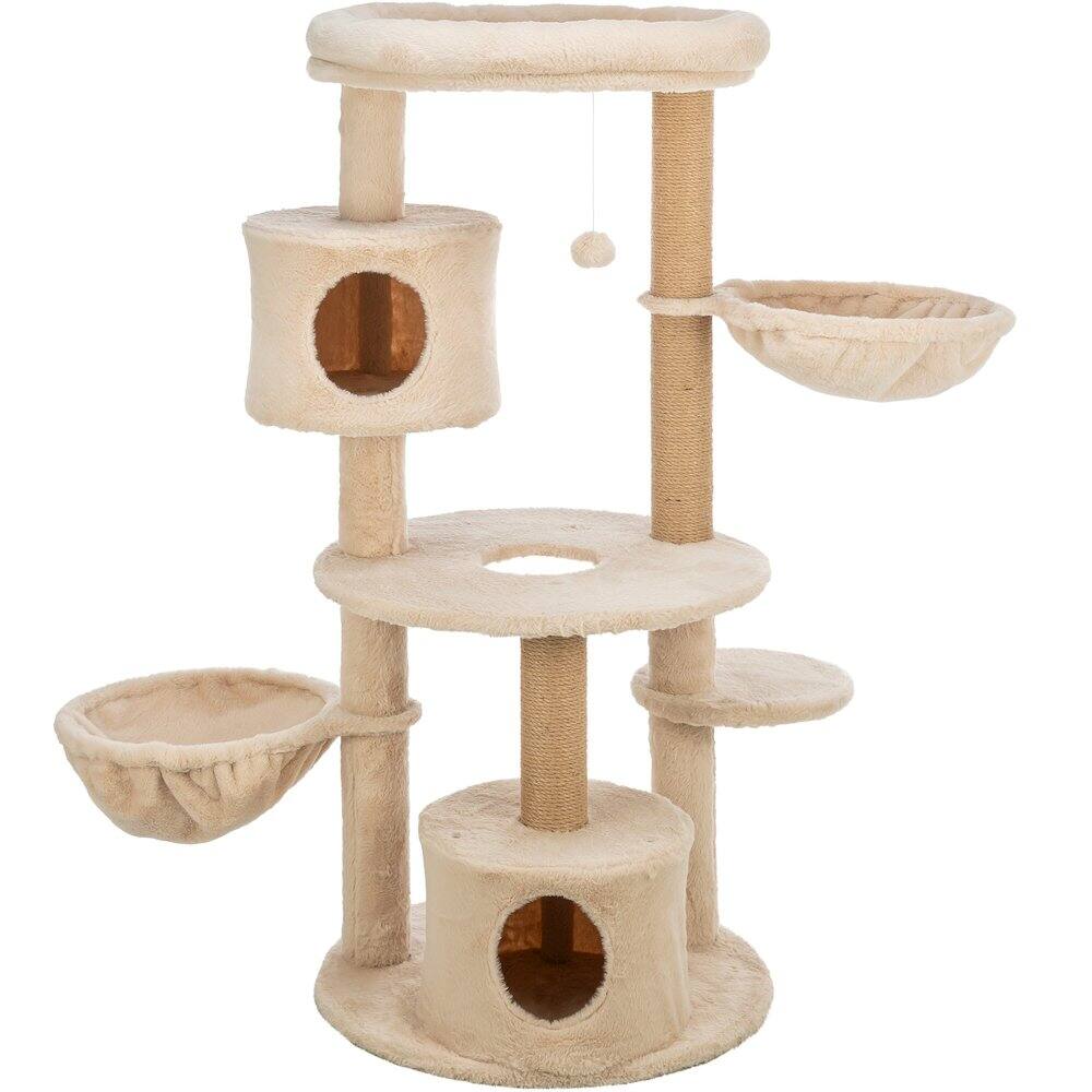 TRIXIE - Anna Jute Cat Tree Scratching Posts Condos Hammocks Perches Cat Toy - Beige price history on PriceWatchPro