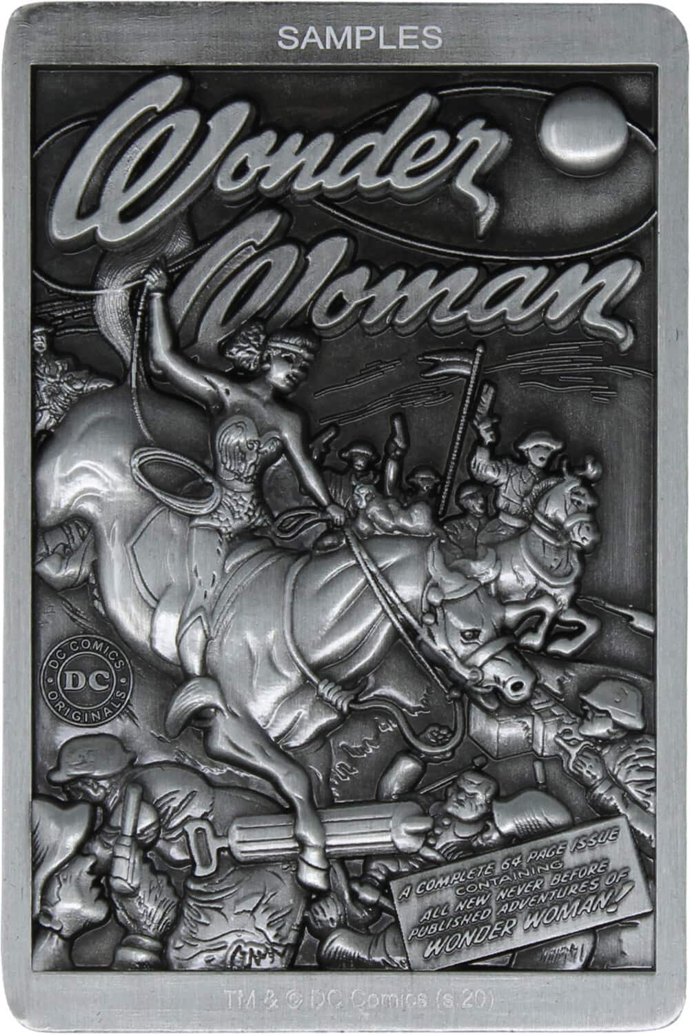 PopMarket - DC Comics - Limited Edition Ingot - Wonder Woman - COLLECTIBLES - Multicolor