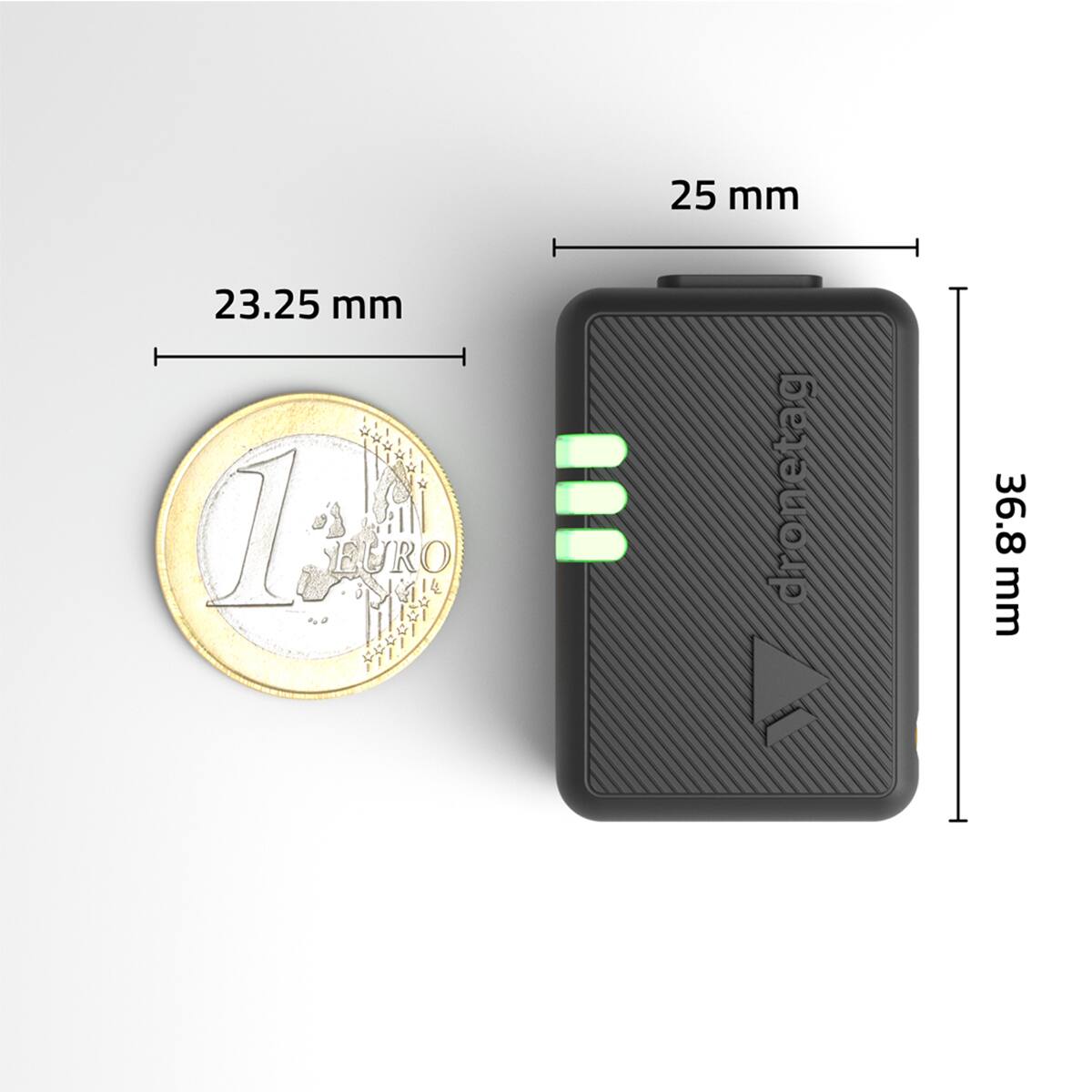 25 mm  
23.25 mm  
1 EURO  
36.8 mm