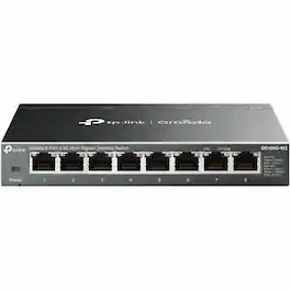TP-Link - Omada Omada 8-Port 2.5G Multi-Gigabit Desktop Switch - 8 Ports - Gigabit Ethernet, 2.5 Gigabit Ethernet - Unknown