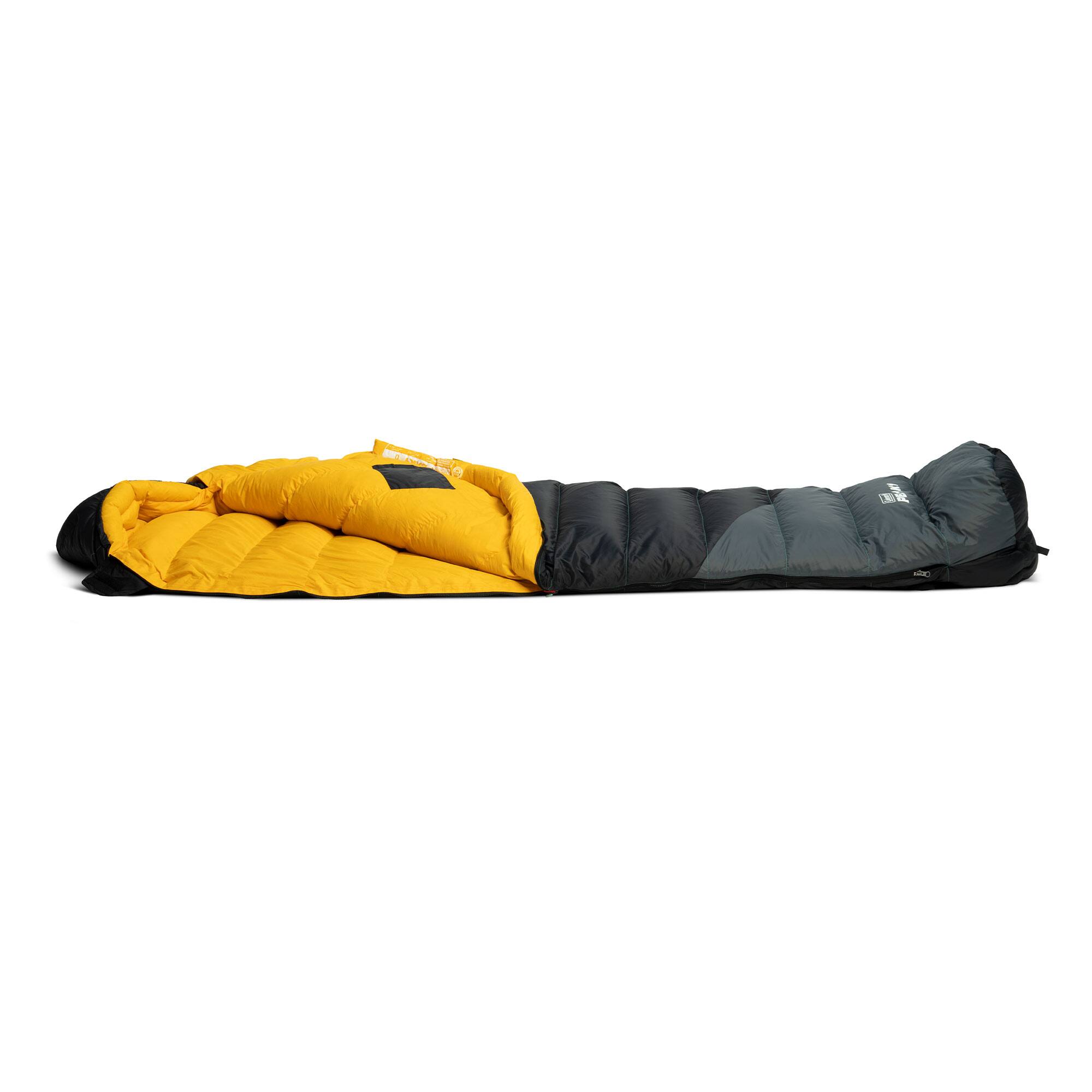 Alt View 8. Coleman - Coleman PEAK1 20 Degrees Fahrenheit 1 Person Nylon Mummy Sleeping Bag, Black - Black.