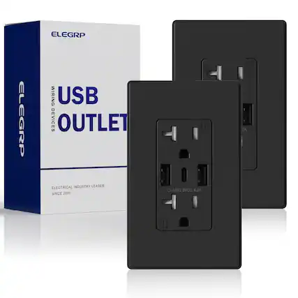ELEGGRP
USB OUTLET
WIRING DEVICES
ELECTRICAL INDUSTRY LEADER SINCE 2000
CLASS2 5VDC 4.2A
TR 2A
BADIRTOBU3