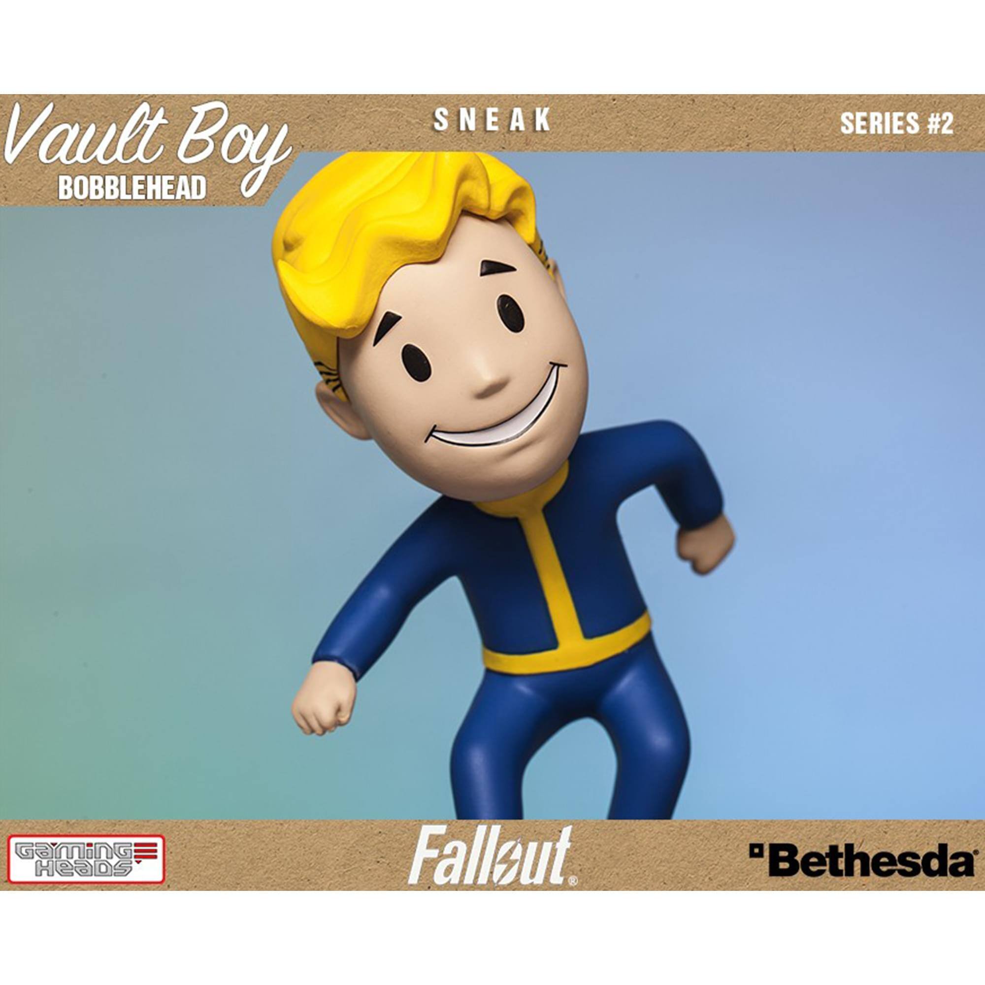 Vault Boy BOBBLEHEAD SNEAK SERIES #2 GaminG HEaDS Fallout. "Bethesda"