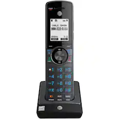 CHARGE 1 NEW CHARLIE JOHNSON 800-222-3111 10:08pm BACK 5/21 DIAL CELL 1 DIR CELL 2 VOLUME HOME FLASH CID OFF CANCEL 1 GHI 4 PORS 7 TONE * TA ABC 2 JKL 5 TUV 8 OPER 0 DEF 3 MNO 6 WXYZ 9 QUIET # MUTE REDIAL SPEAKER DELETE PAUSE INM 1 SIAC