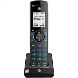 AT&T - Cordless Phone Accessory Handset for Connect-to-Cell CLP99387 and CLP99587 - Black