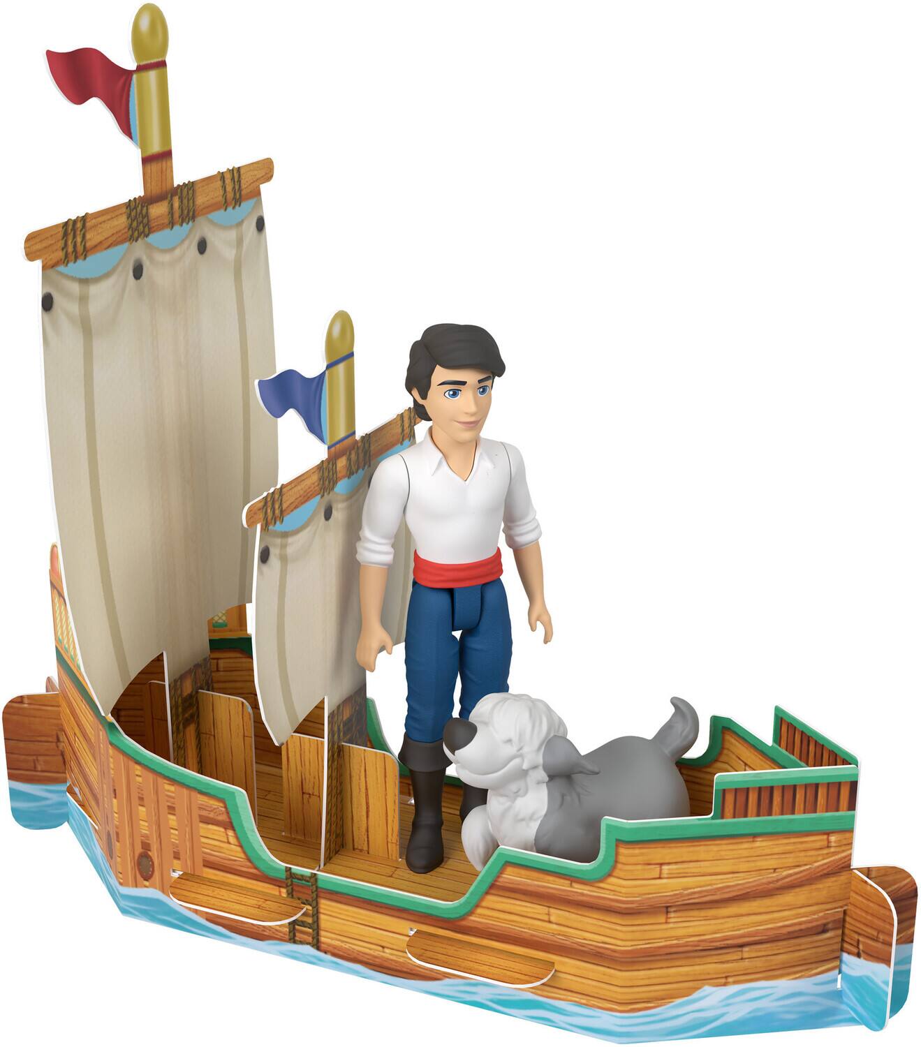 Alt View 3. Mattel - Mattel - Disney Princess Ariel Classic Storybook Set   - Collectibles - Multicolor.