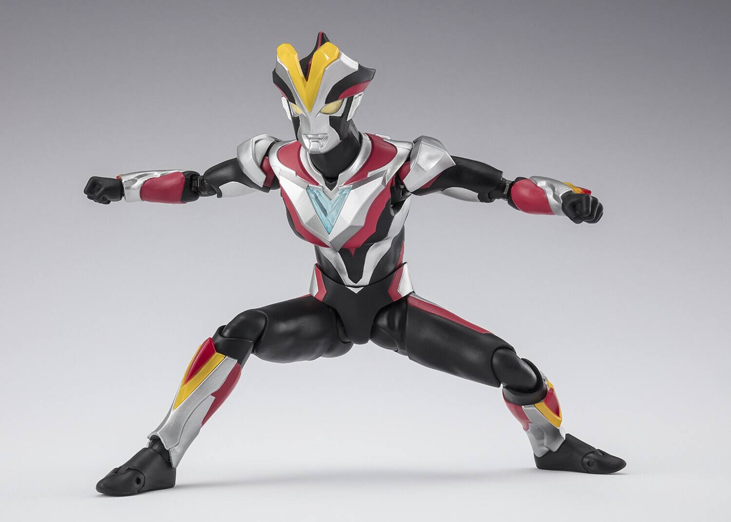 Alt View 3. Bandai - Tamashii Nations - Ultraman Ginga S - S.H.Figuarts - Ultraman Victory  - Collectibles - Multicolor.