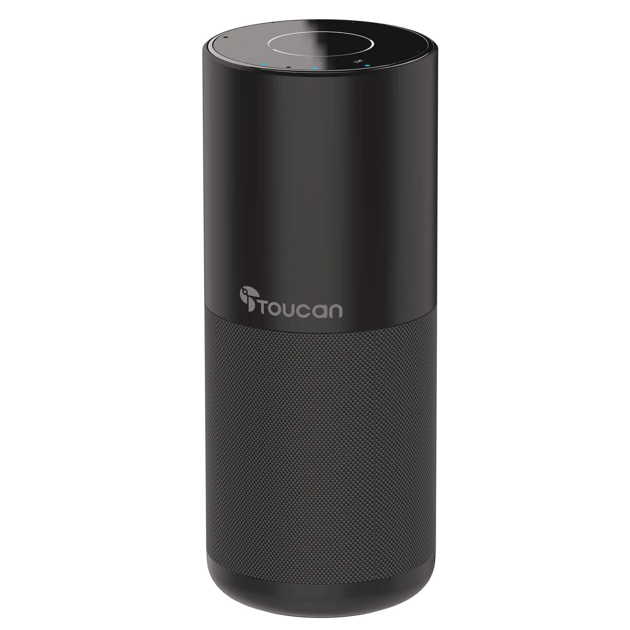 Toucan - Conference Speaker – Bluetooth Speakerphone with Microphones, Plug & Play - Black
