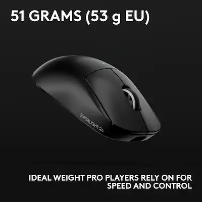 Logitech PRO X SUPERLIGHT 2c LIGHTSPEED Lightweight Compact Logitech PRO X SUPERLIGHT 2c LIGHTSPEED Lightweight Compact