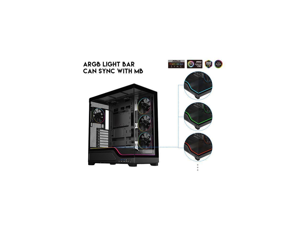 ARGB LIGHT BAR CAN SYNC WITH MB