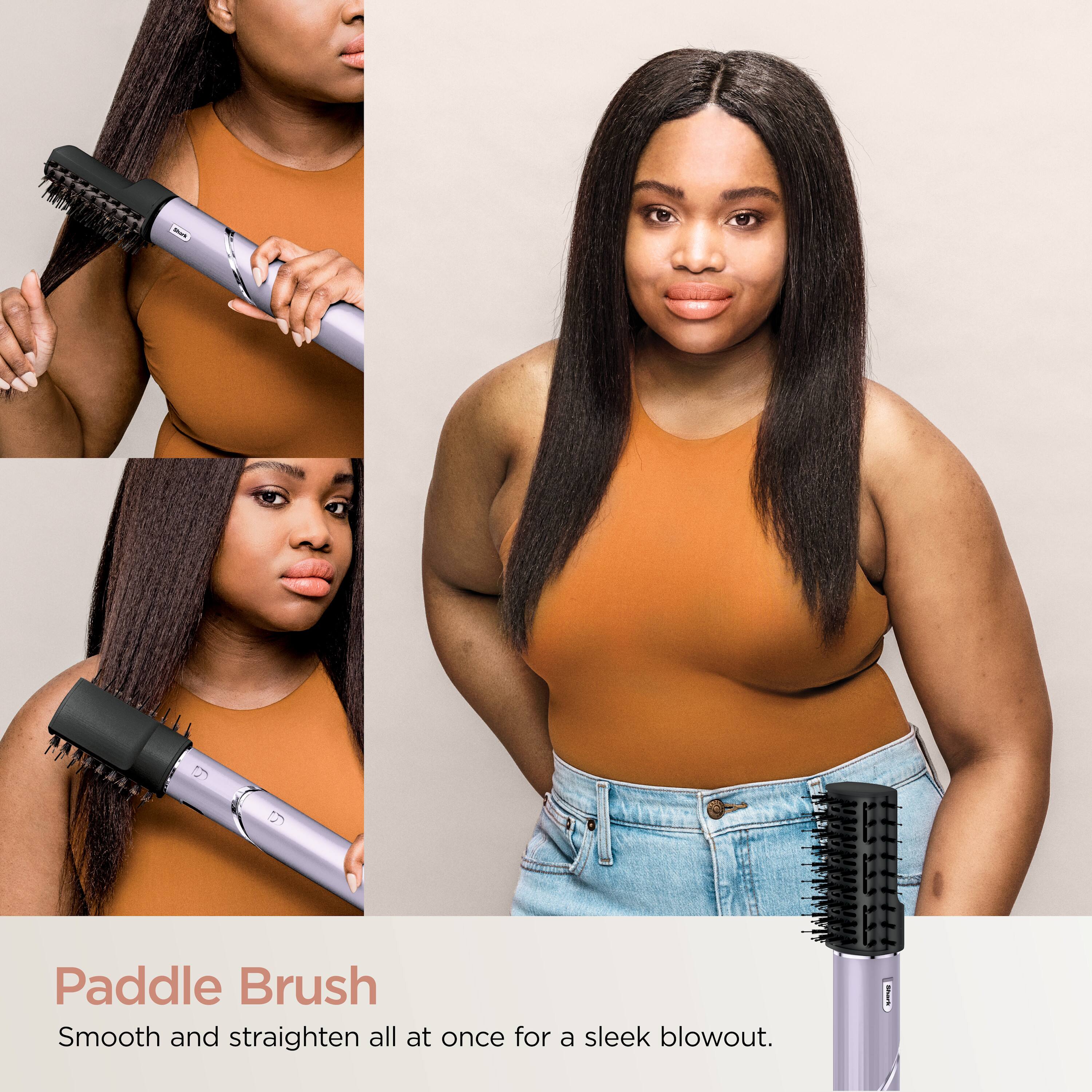 Paddle Brush  
Smooth and straighten all at once for a sleek blowout.