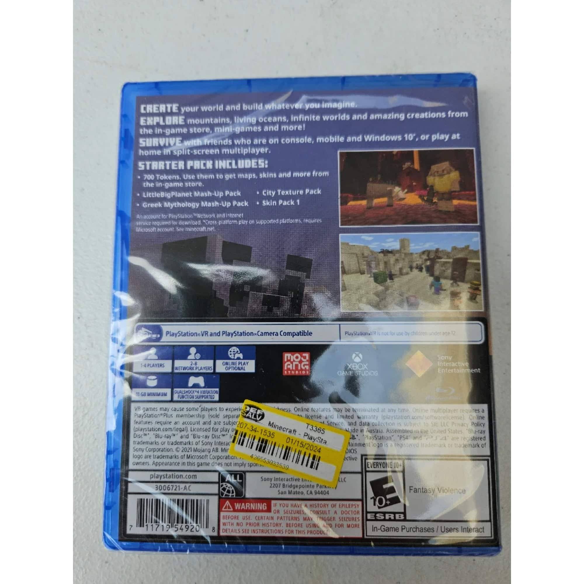 その他 Minecraft Starter Collection Minecraft Starter Collection for PlayStation 4 VIDEOGAMES