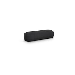 Meridian Furniture - Calum Chenille Fabric Bench - Black