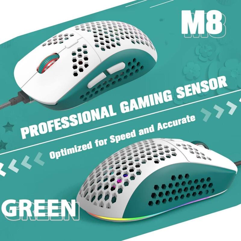 M8  
PROFESSIONAL GAMING SENSOR  
Optimized for Speed and Accuracy  
GREEN