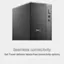 Seamless connectivity is offered by the Dell Tower, providing hassle-free connectivity options.