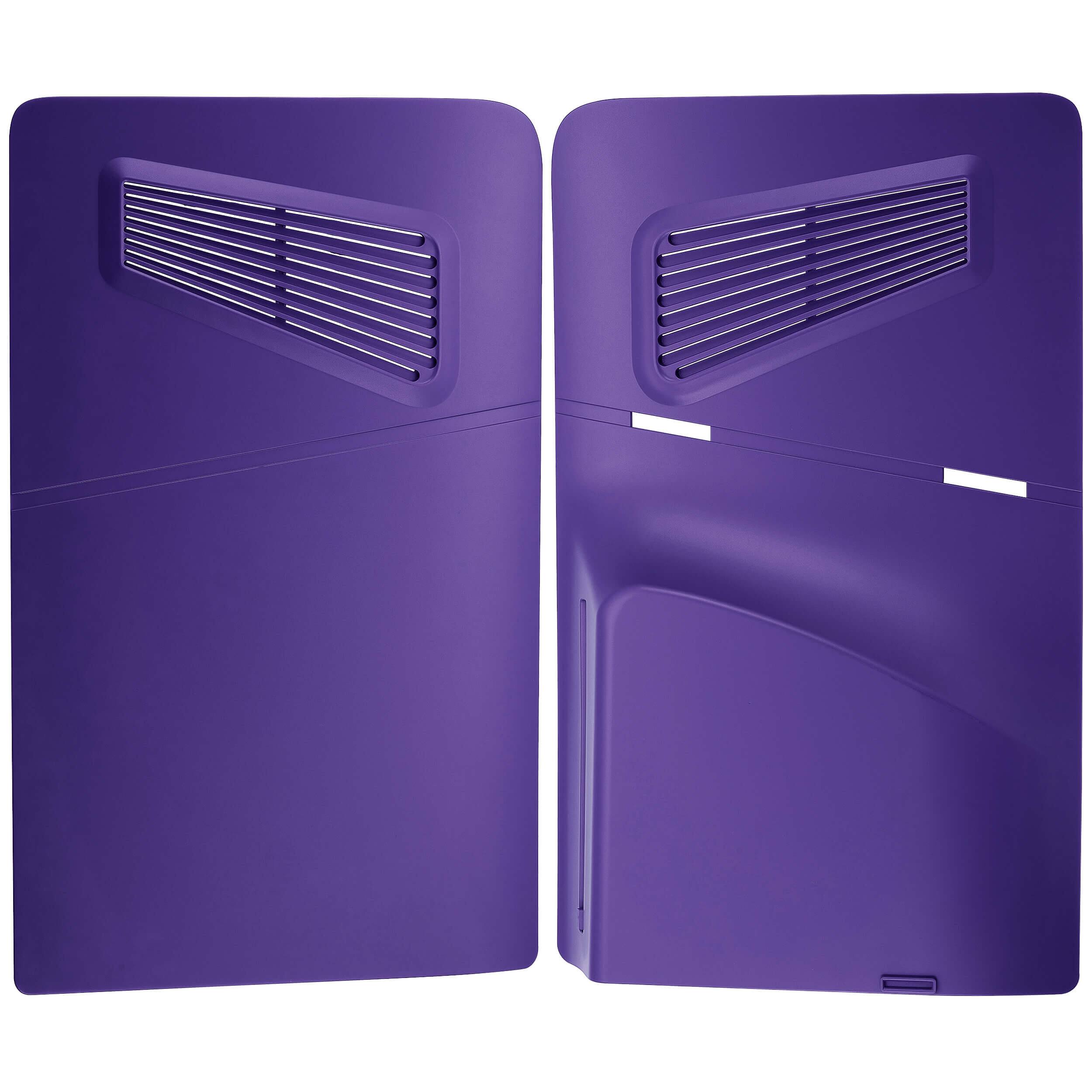 MobileSentrix - Console Shell Compatible For PlayStation 5 Slim (2 Piece Set) - Purple
