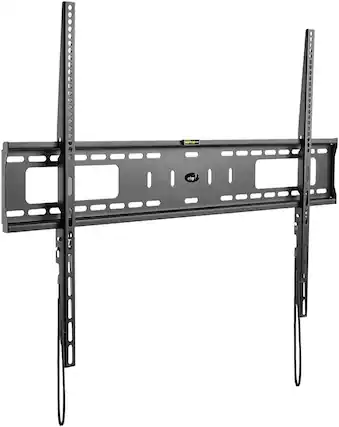 Front. ELG - ELG N01V8 Fixed TV Wall Steel Mount with VESA 900X600mm Quick Release System for 55 to 100 inch TVs - Black.