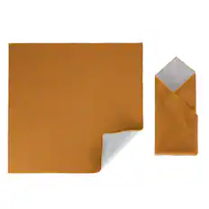 Front. Unique Bargains - 22" x 22" Camera Protective Wrap, Magic Self-Adhesive Cloth Anti-scratch Lens Pouches for Camera Lens DSLR Phone Laptop - Khaki.