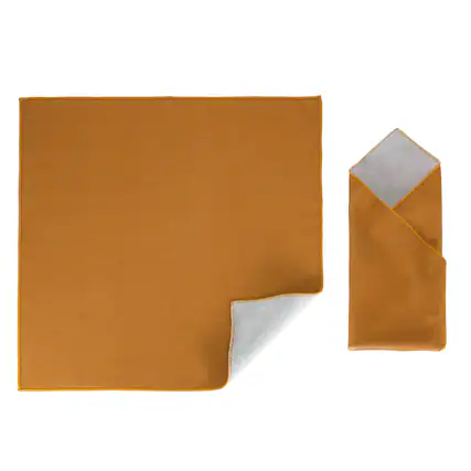 Front. Unique Bargains - 22" x 22" Camera Protective Wrap, Magic Self-Adhesive Cloth Anti-scratch Lens Pouches for Camera Lens DSLR Phone Laptop - Khaki.