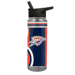 Great American Products - Oklahoma City Thunder 24oz. Cool Vibes Jr. Thirst Hydration Water Bottle - Multicolor