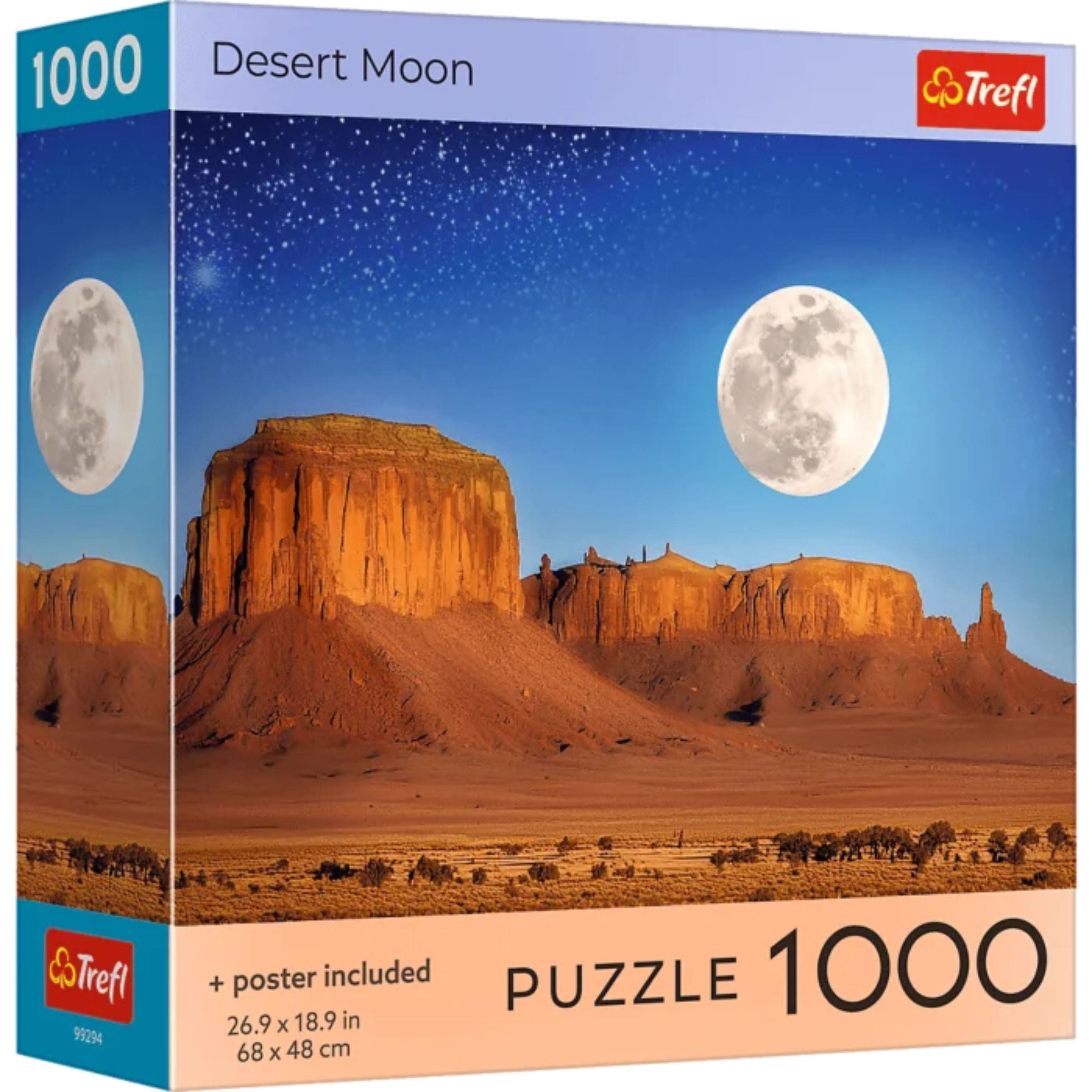 Trefl - Red Desert Moon 1000 Piece Puzzle