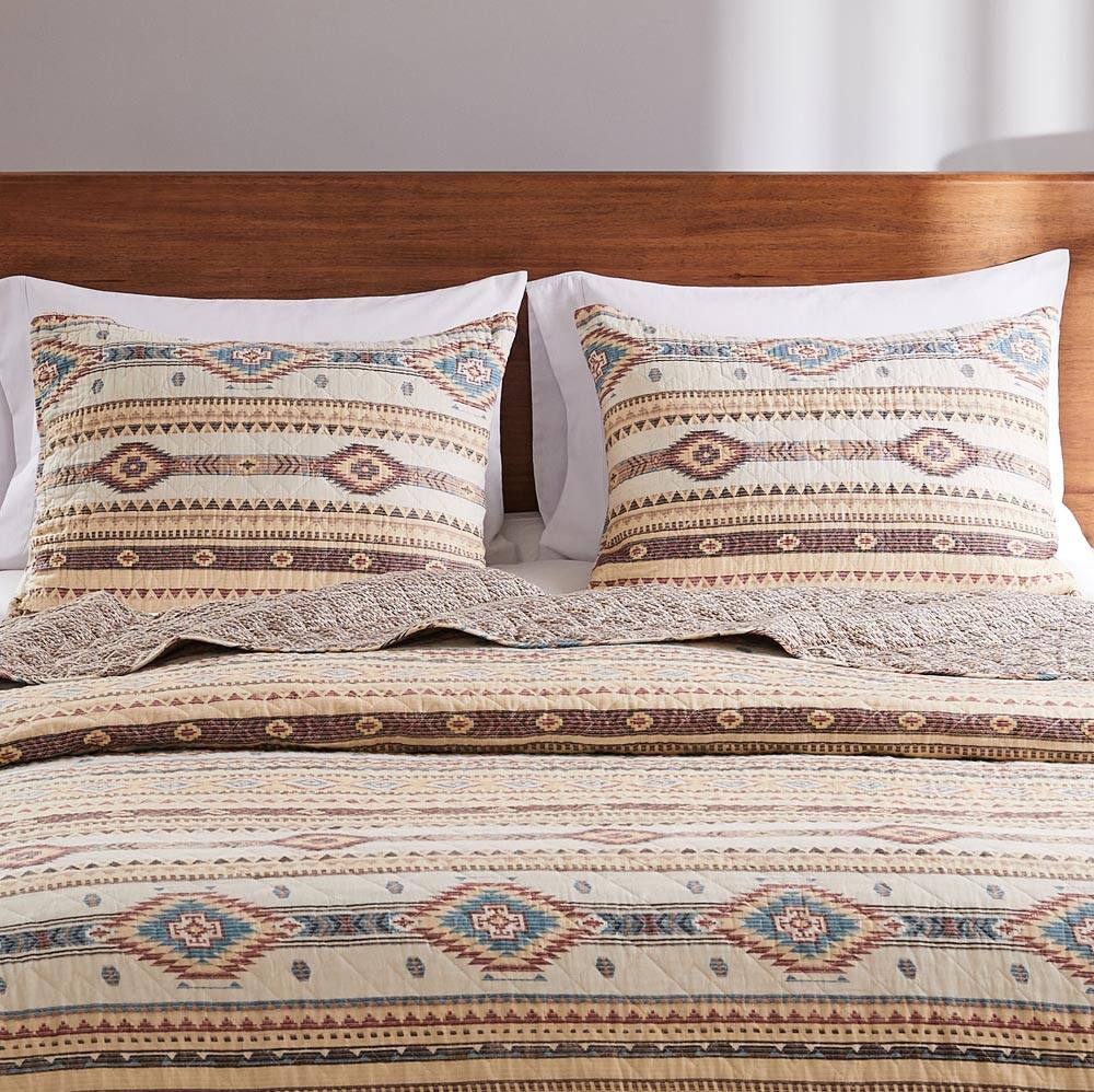 Angle. BreeBe - Phoenix Tan Sham Standard - Tan.