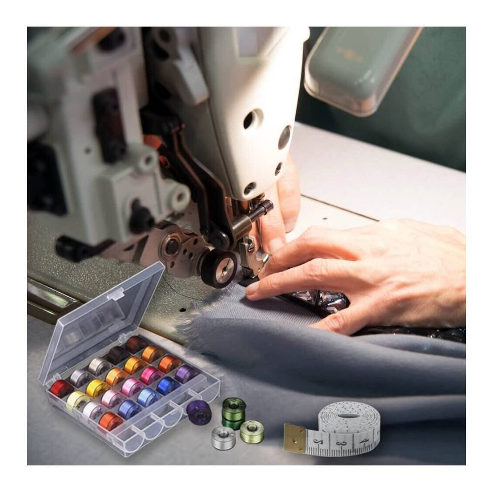 Left. Brother - Brother XR3774 Wide Table Sewing with Built-In Stitches with Sewing Bundle.