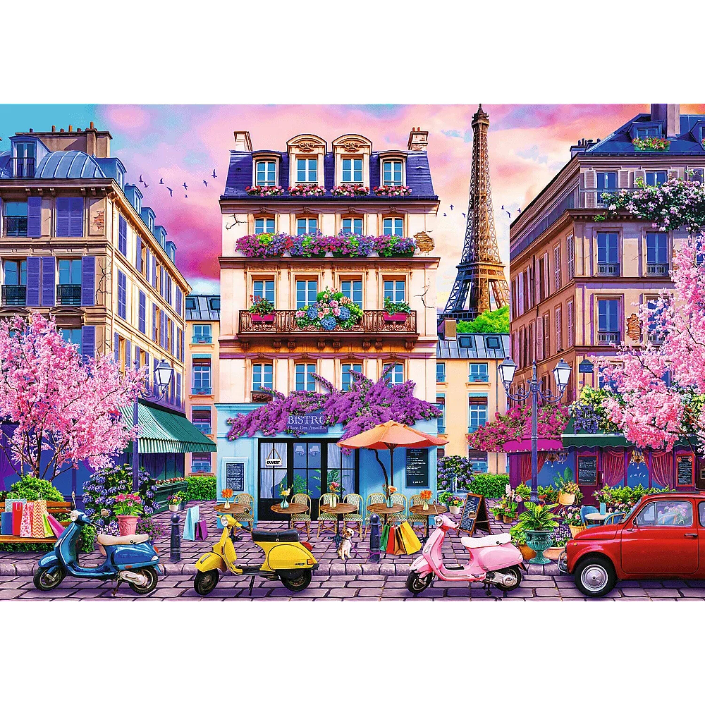 Alt View 1. Trefl - Trefl Red 4000 Piece Puzzle - Spring in Paris.