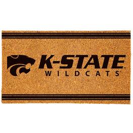 Evergreen Enterprises - Kansas State Wildcats 16" x 28" Logo Turf Mat - Multicolor