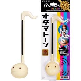 Otamatone - Synthesizer Music Toy Instrument with Classic Colors Regular Size Portable Beginner Friendly - (White) - Butter