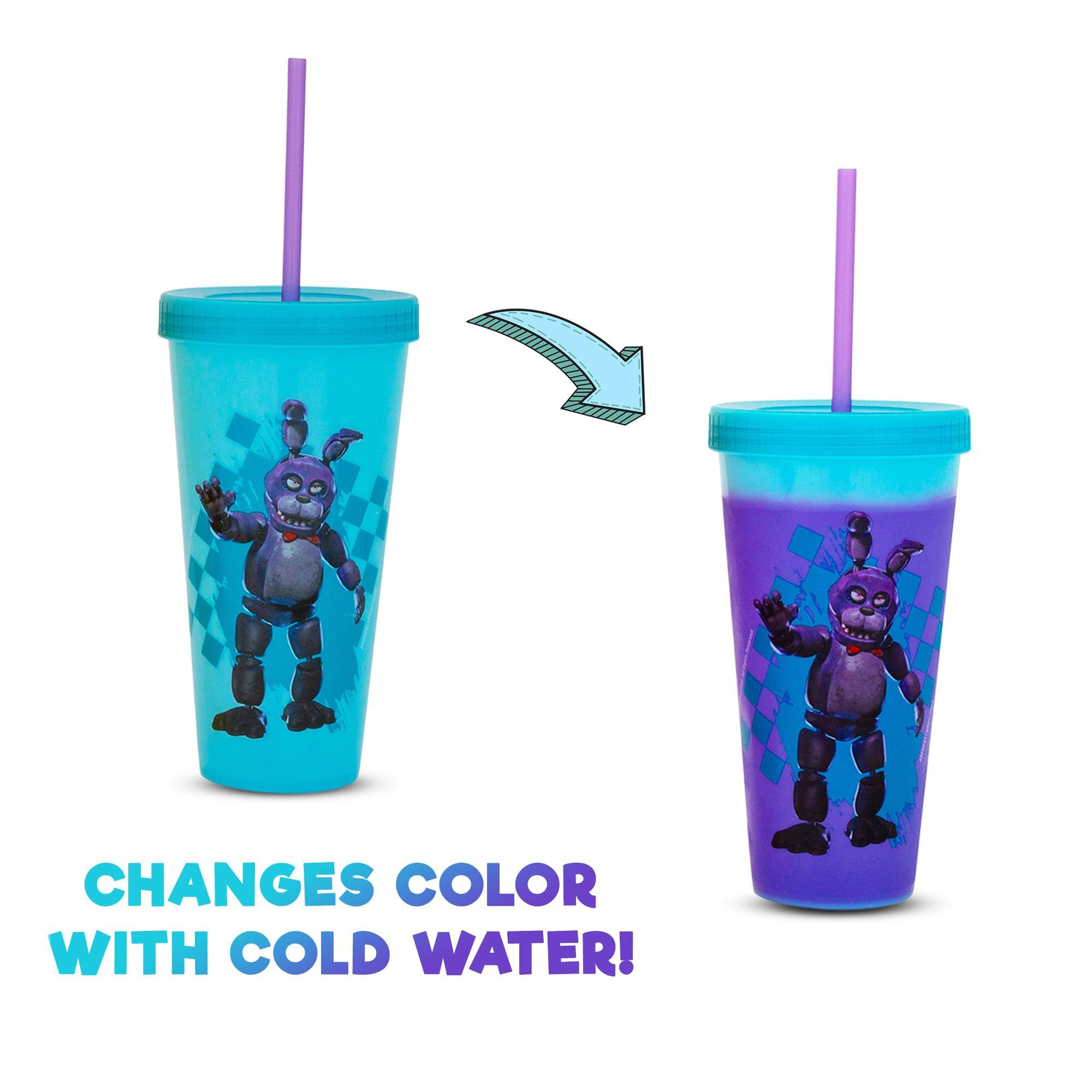 CHANGES COLOR WITH COLD WATER!