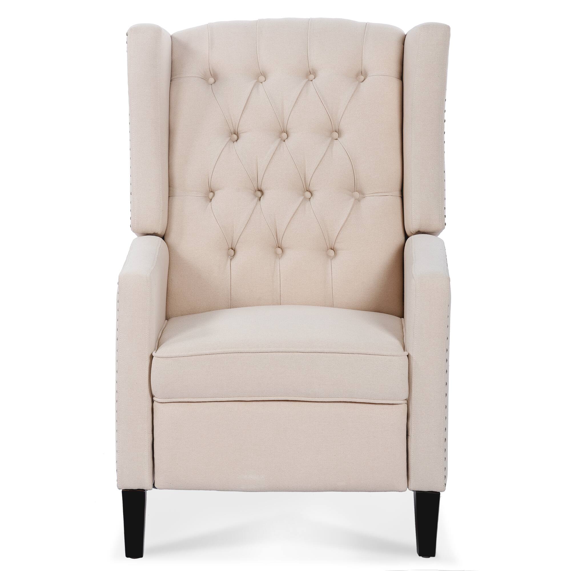Alt View 2. TinyHomie - Manual Wing Chair Recliner - Gray.
