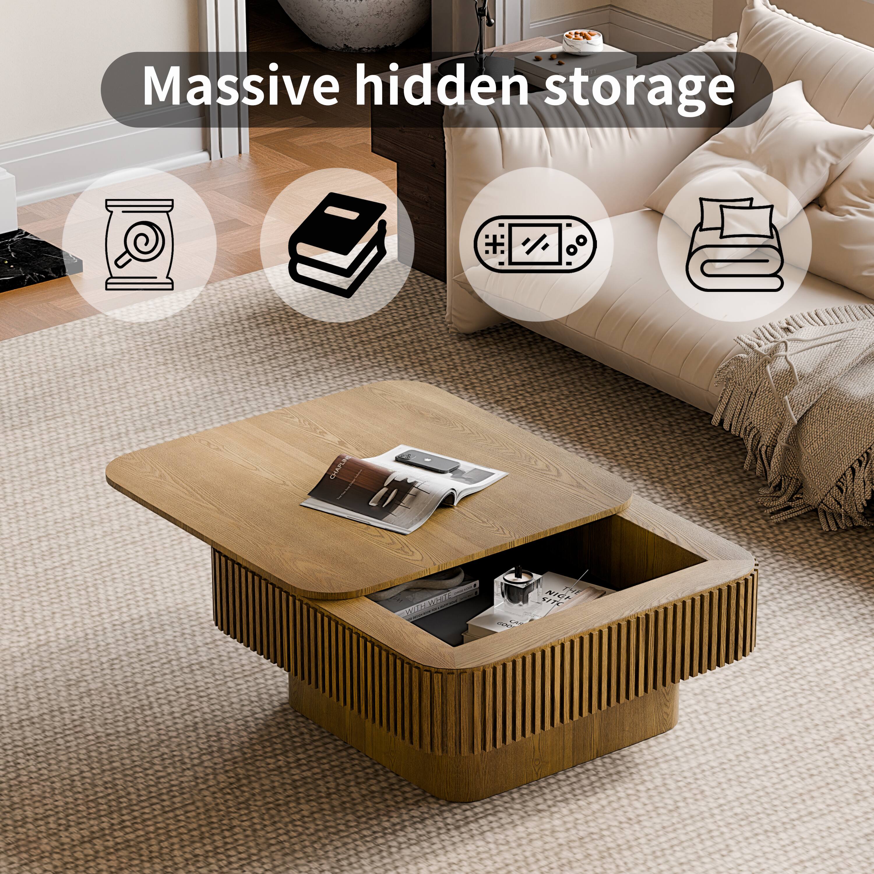 Massive hidden storage