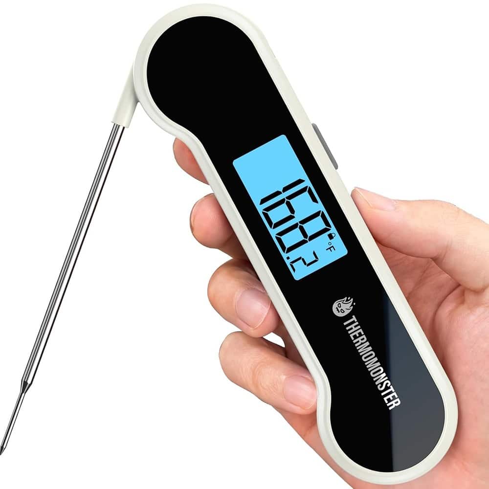 PARKER SLATER - Digital Meat Thermometer – 0.5 Sec Read, ±0.5℉ Accuracy, White