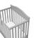 Alt View 12. Graco - Stella 4-in-1 Convertible Mini Crib - Pebble Gray.