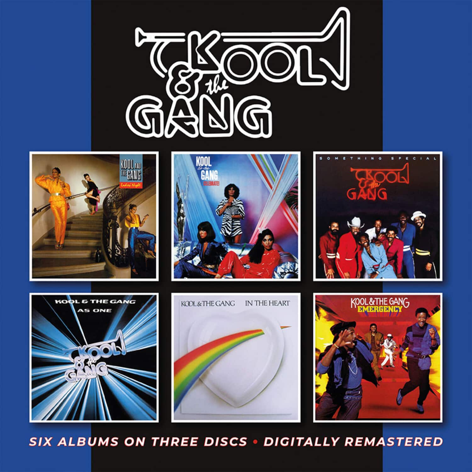 Kool & the Gang - Ladies Night / Celebrate! / Something Special / As One / In The Heart / Emergency  - COMPACT DISCS [CD] price history on PriceWatchPro