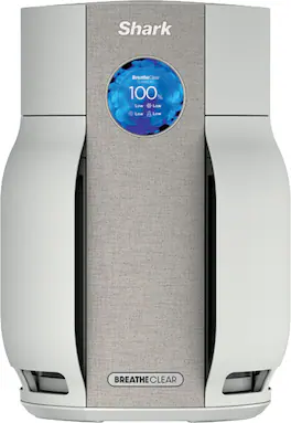 Shark - BreatheClear Air Purifier with NeverChange, 750 sqft - Dove