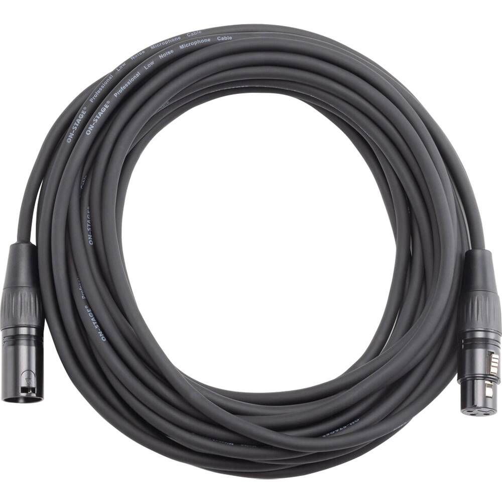 Cable acrophone Microphone Hulse Noise Low Low Professional Professional ON-STAGE ON-STAGE AI ON-STAPF ON-STAGE